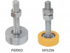 Roldana guia superior com parafuso