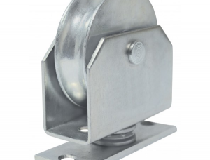 Roldana Giratória Cava U / Ferro 5/8